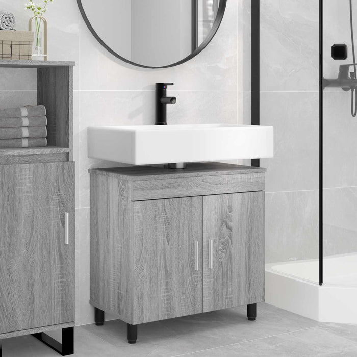 Unitate Vanity pentru Baie Sonoma gri 60 x 35 x 60 cm - WALTI WALTI