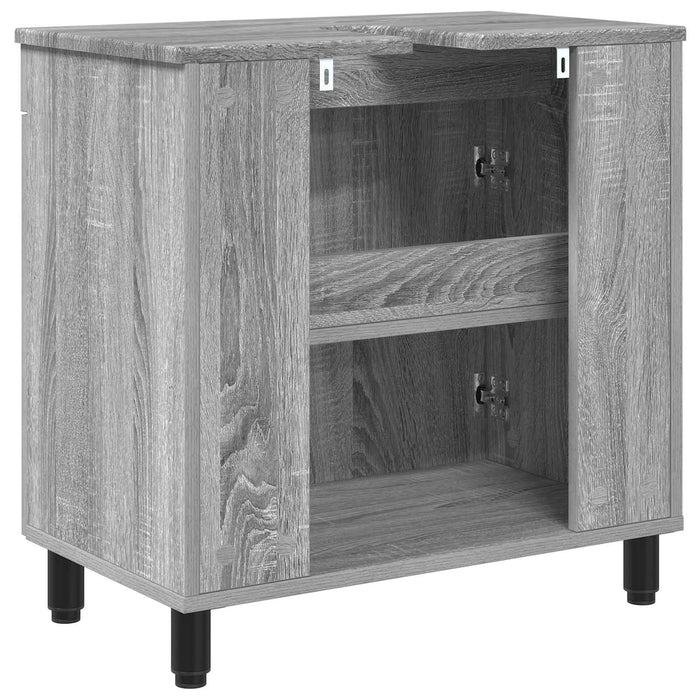 Unitate Vanity pentru Baie Sonoma gri 60 x 35 x 60 cm - WALTI WALTI