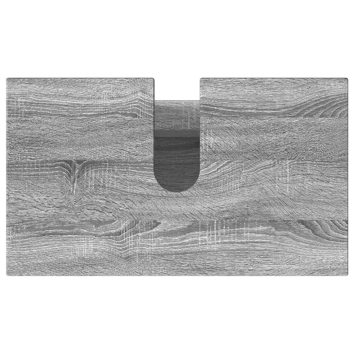 Unitate Vanity pentru Baie Sonoma gri 60 x 35 x 60 cm - WALTI WALTI
