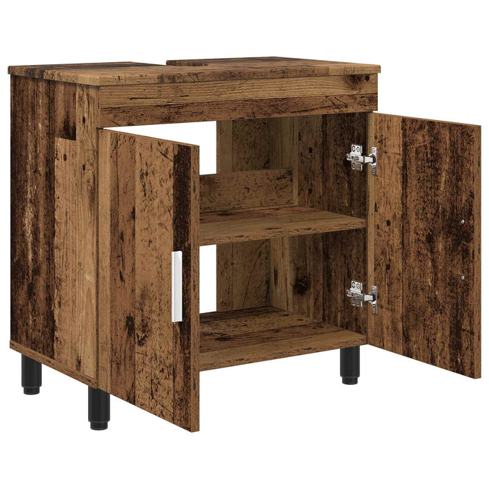 Unitate Vanity pentru Baie Lemn vechi 60 x 35 x 60 cm - WALTI WALTI