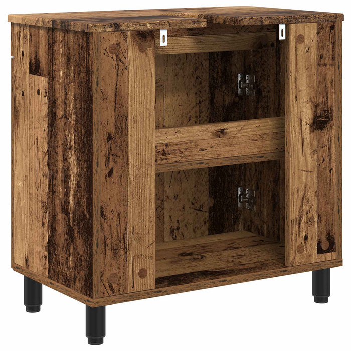Unitate Vanity pentru Baie Lemn vechi 60 x 35 x 60 cm - WALTI WALTI