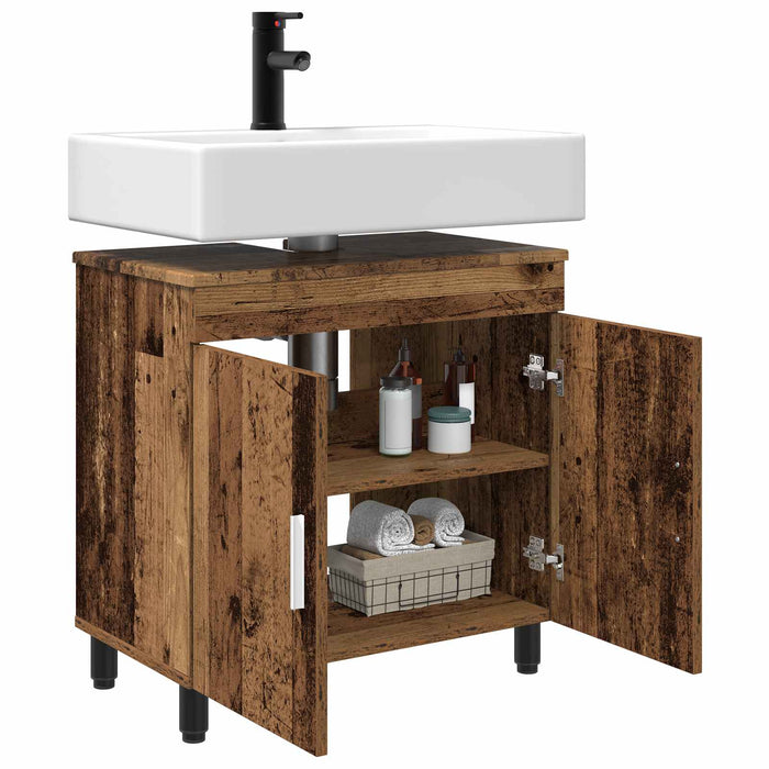 Unitate Vanity pentru Baie Lemn vechi 60 x 35 x 60 cm - WALTI WALTI