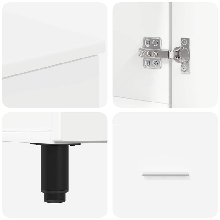 Unitate Vanity pentru Baie Alb 60 x 35 x 60 cm Lemn prelucrat - WALTI WALTI