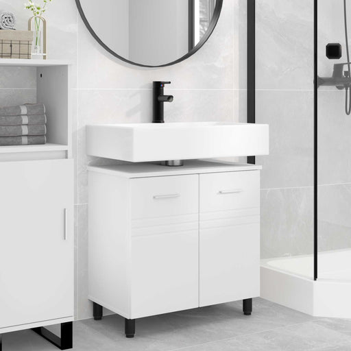 Unitate Vanity pentru Baie Alb 60 x 35 x 60 cm Lemn prelucrat - WALTI WALTI