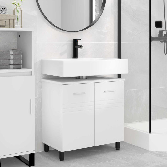 Unitate Vanity pentru Baie Alb 60 x 35 x 60 cm Lemn prelucrat - WALTI WALTI