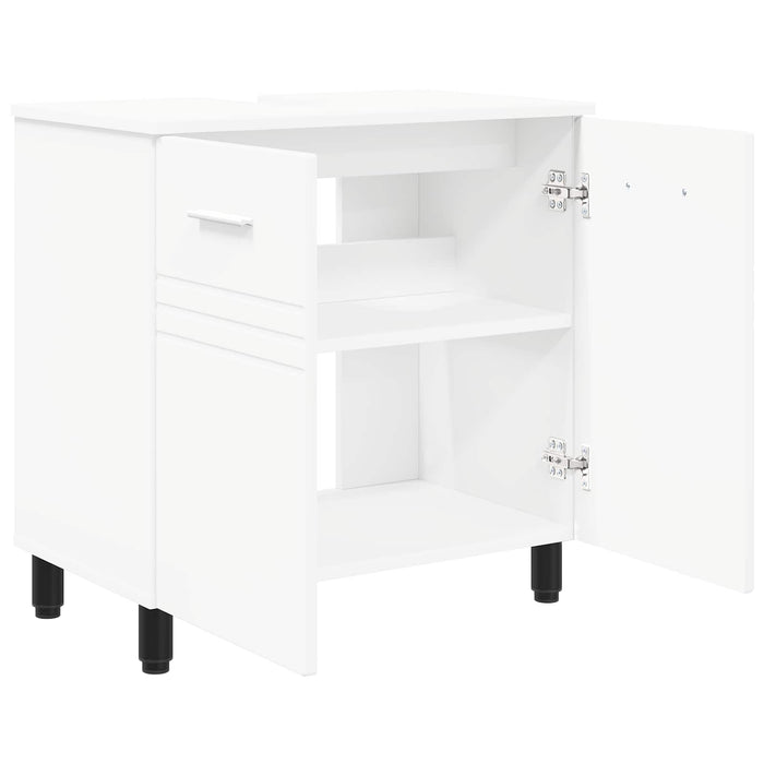 Unitate Vanity pentru Baie Alb 60 x 35 x 60 cm Lemn prelucrat - WALTI WALTI