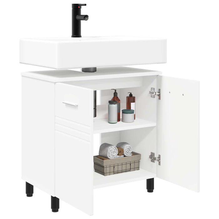 Unitate Vanity pentru Baie Alb 60 x 35 x 60 cm Lemn prelucrat - WALTI WALTI