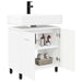 Unitate Vanity pentru Baie Alb 60 x 35 x 60 cm Lemn prelucrat - WALTI WALTI