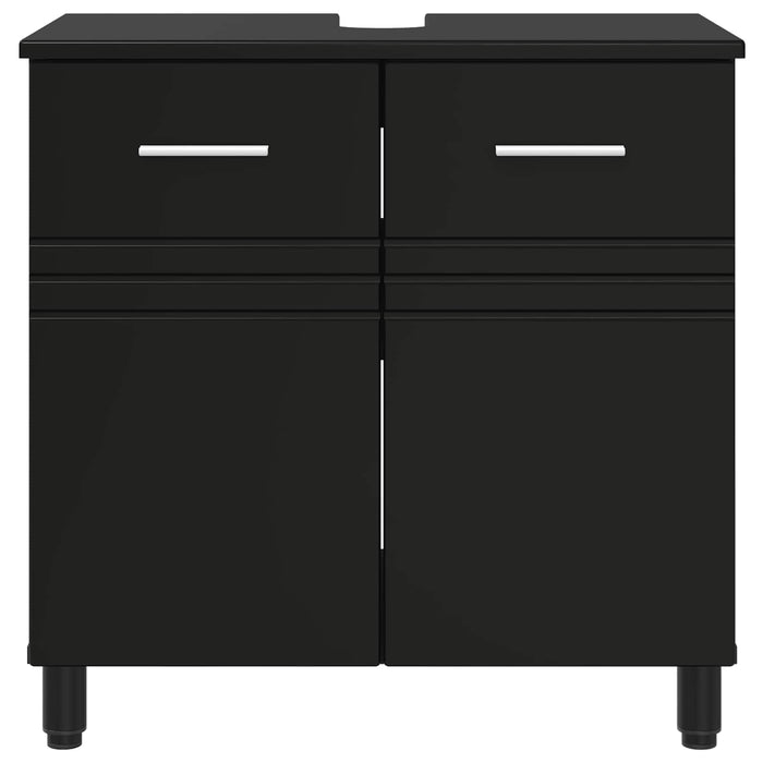 Unitate Vanity pentru Baie Negru 60 x 35 x 60 cm Lemn prelucrat - WALTI WALTI