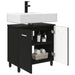 Unitate Vanity pentru Baie Negru 60 x 35 x 60 cm Lemn prelucrat - WALTI WALTI