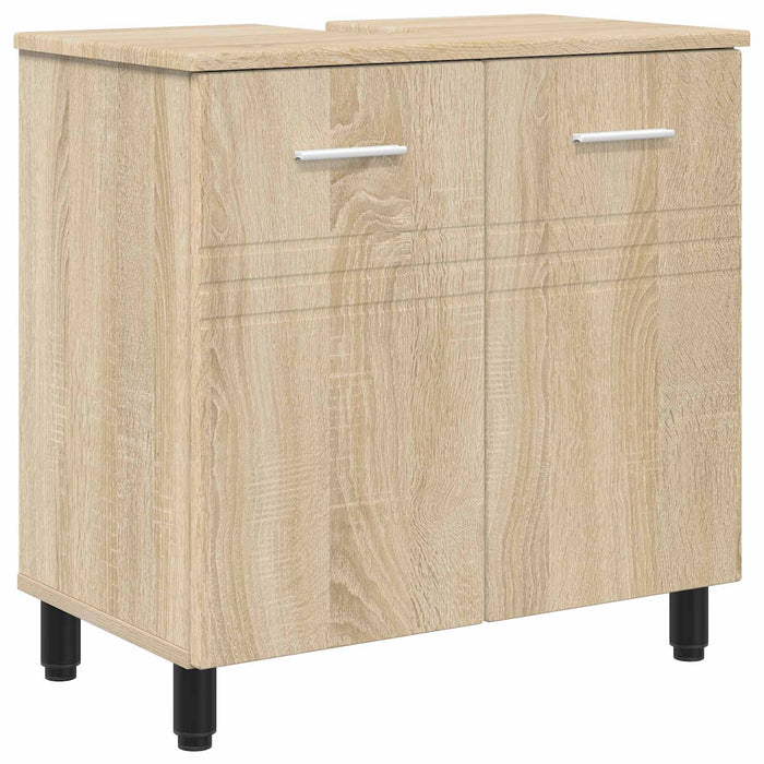 Unitate Vanity pentru Baie Stejar Sonoma 60 x 35 x 60 cm - WALTI WALTI
