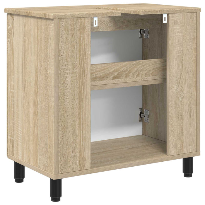 Unitate Vanity pentru Baie Stejar Sonoma 60 x 35 x 60 cm - WALTI WALTI