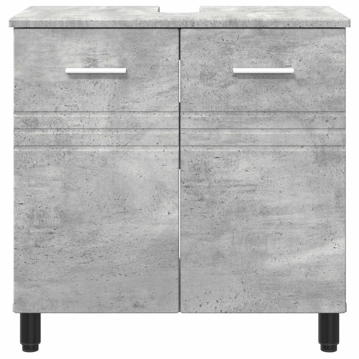 Unitate Vanity pentru Baie Gri Beton 60 x 35 x 60 cm WALTI