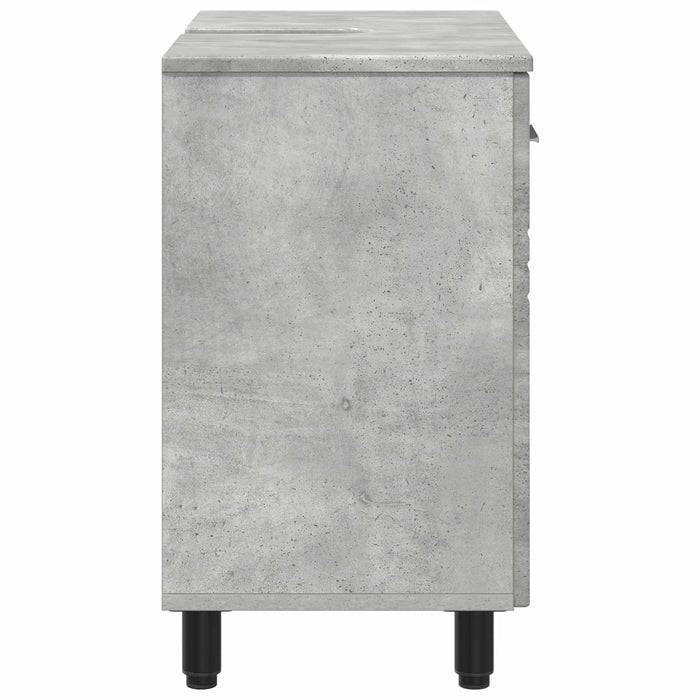 Unitate Vanity pentru Baie Gri Beton 60 x 35 x 60 cm WALTI