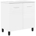Unitate Vanity pentru Baie Alb foarte lucios 60 x 35 x 60 cm - WALTI WALTI