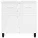 Unitate Vanity pentru Baie Alb foarte lucios 60 x 35 x 60 cm - WALTI WALTI