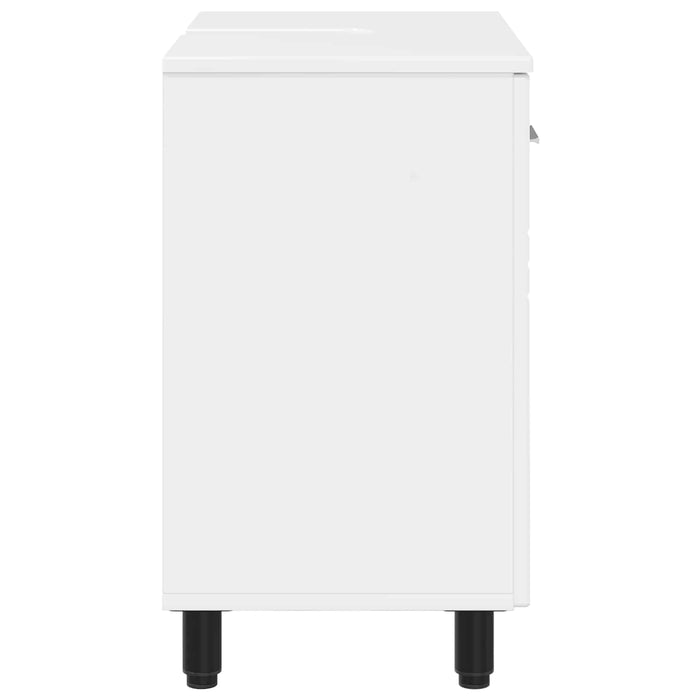 Unitate Vanity pentru Baie Alb foarte lucios 60 x 35 x 60 cm - WALTI WALTI