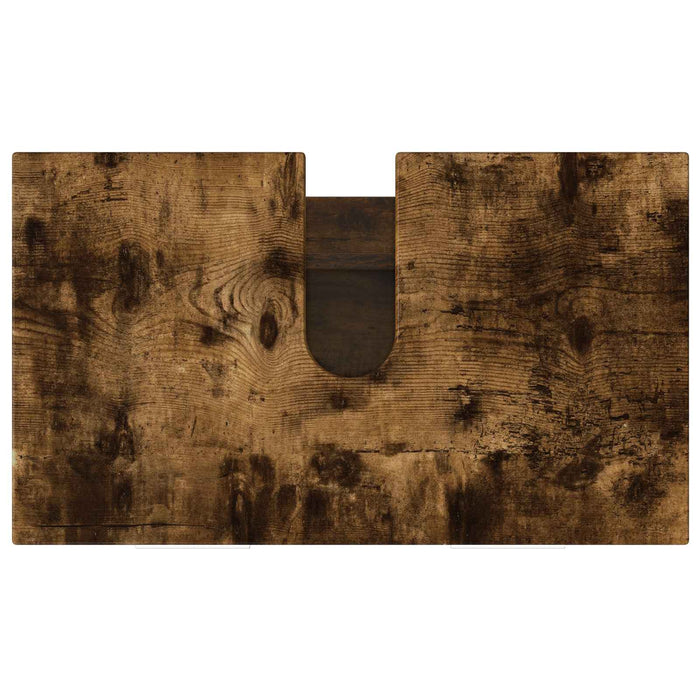 Unitate Vanity pentru Baie Stejar fumuriu 60 x 35 x 60 cm - WALTI WALTI
