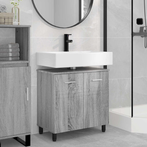 Unitate Vanity pentru Baie Sonoma gri 60 x 35 x 60 cm - WALTI WALTI