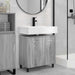 Unitate Vanity pentru Baie Sonoma gri 60 x 35 x 60 cm - WALTI WALTI