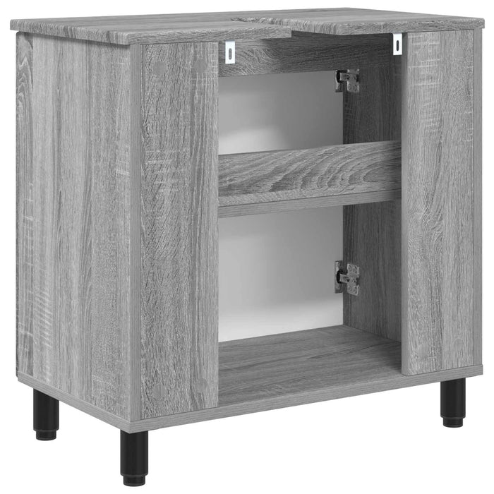 Unitate Vanity pentru Baie Sonoma gri 60 x 35 x 60 cm - WALTI WALTI