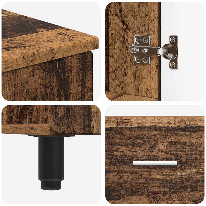 Unitate Vanity pentru Baie Lemn vechi 60 x 35 x 60 cm - WALTI WALTI