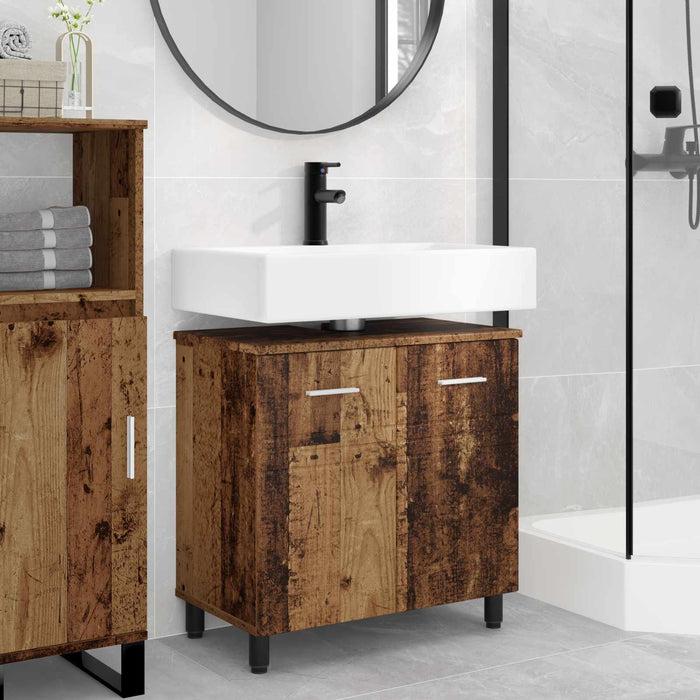 Unitate Vanity pentru Baie Lemn vechi 60 x 35 x 60 cm - WALTI WALTI