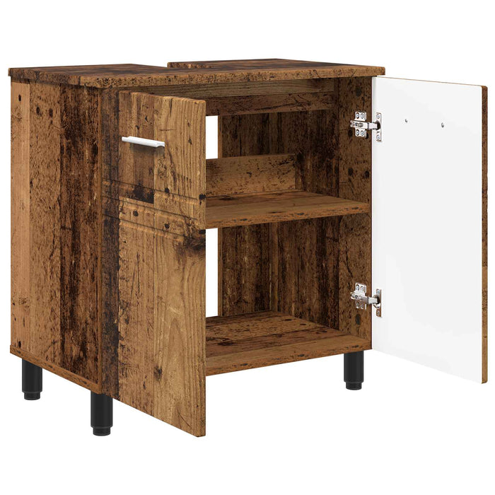 Unitate Vanity pentru Baie Lemn vechi 60 x 35 x 60 cm - WALTI WALTI