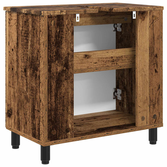 Unitate Vanity pentru Baie Lemn vechi 60 x 35 x 60 cm - WALTI WALTI
