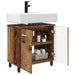 Unitate Vanity pentru Baie Lemn vechi 60 x 35 x 60 cm - WALTI WALTI