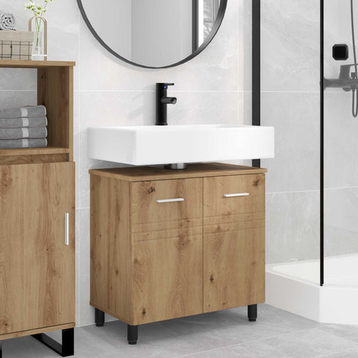 Unitate Vanity pentru Baie Stejar Artizanal 60 x 35 x 60 cm - WALTI WALTI