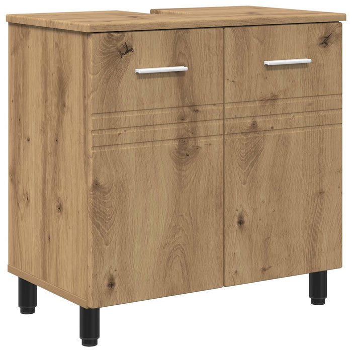 Unitate Vanity pentru Baie Stejar Artizanal 60 x 35 x 60 cm - WALTI WALTI