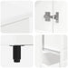 Unitate Vanity pentru Baie Alb 60 x 35 x 80 cm Lemn prelucrat - WALTI WALTI