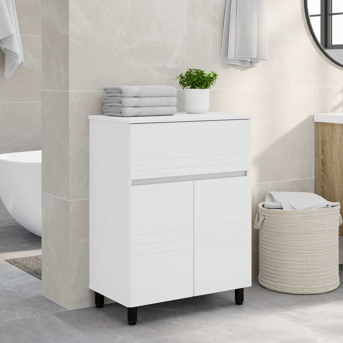 Unitate Vanity pentru Baie Alb 60 x 35 x 80 cm Lemn prelucrat - WALTI WALTI