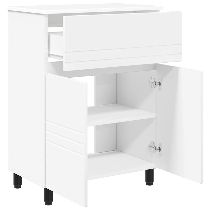 Unitate Vanity pentru Baie Alb 60 x 35 x 80 cm Lemn prelucrat - WALTI WALTI