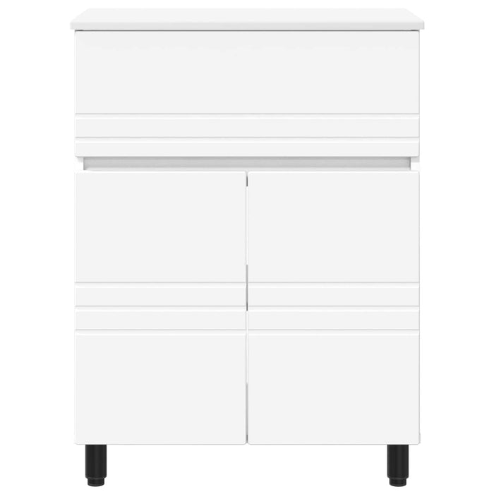 Unitate Vanity pentru Baie Alb 60 x 35 x 80 cm Lemn prelucrat - WALTI WALTI