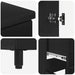 Unitate Vanity pentru Baie Negru 60 x 35 x 80 cm Lemn prelucrat - WALTI WALTI