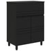 Unitate Vanity pentru Baie Negru 60 x 35 x 80 cm Lemn prelucrat - WALTI WALTI