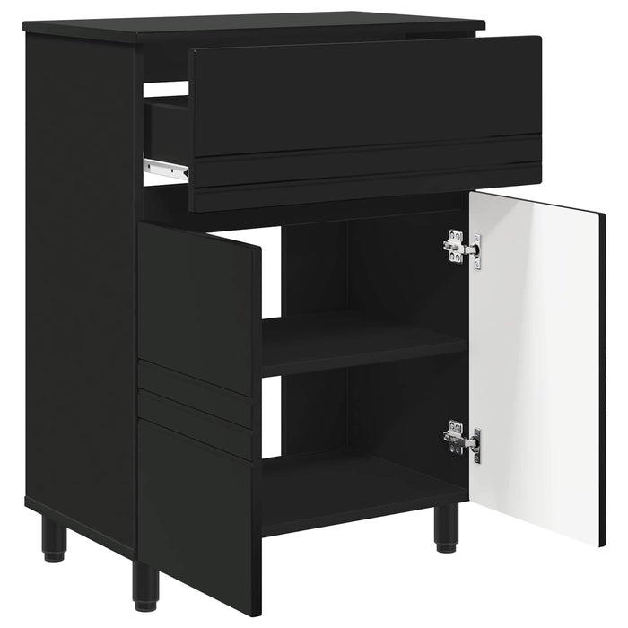 Unitate Vanity pentru Baie Negru 60 x 35 x 80 cm Lemn prelucrat - WALTI WALTI