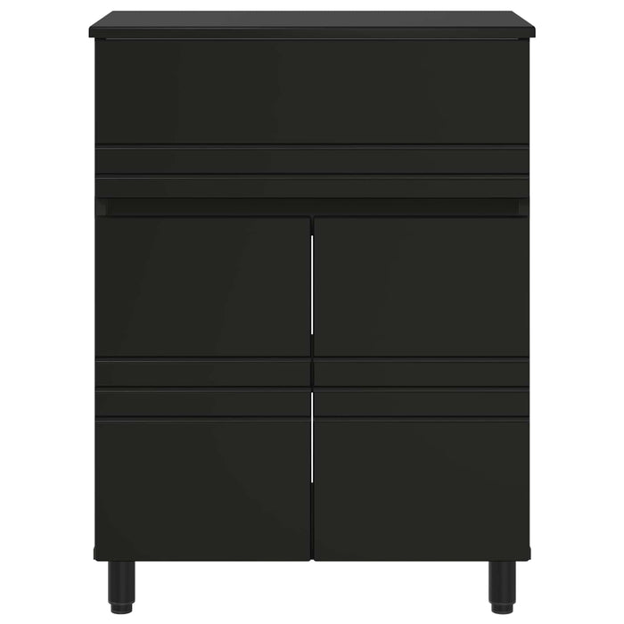 Unitate Vanity pentru Baie Negru 60 x 35 x 80 cm Lemn prelucrat - WALTI WALTI