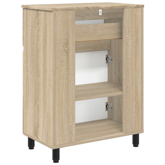 Unitate Vanity pentru Baie Stejar Sonoma 60 x 35 x 80 cm - WALTI WALTI