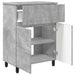 Unitate Vanity pentru Baie Gri Beton 60 x 35 x 80 cm - WALTI WALTI