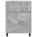 Unitate Vanity pentru Baie Gri Beton 60 x 35 x 80 cm - WALTI WALTI