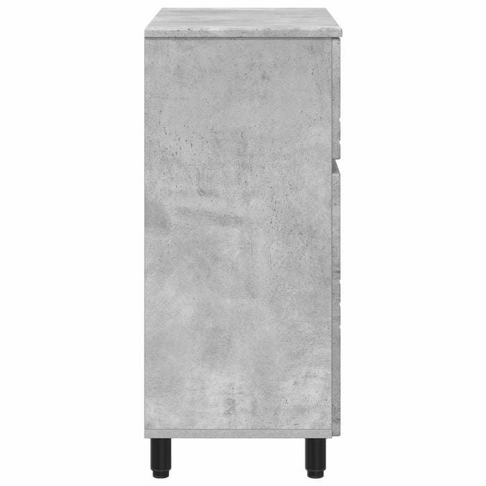 Unitate Vanity pentru Baie Gri Beton 60 x 35 x 80 cm - WALTI WALTI
