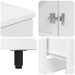 Unitate Vanity pentru Baie Alb foarte lucios 60 x 35 x 80 cm - WALTI WALTI