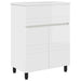 Unitate Vanity pentru Baie Alb foarte lucios 60 x 35 x 80 cm - WALTI WALTI