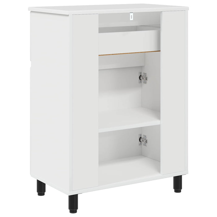 Unitate Vanity pentru Baie Alb foarte lucios 60 x 35 x 80 cm - WALTI WALTI