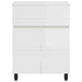 Unitate Vanity pentru Baie Alb foarte lucios 60 x 35 x 80 cm - WALTI WALTI