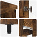 Unitate Vanity pentru Baie Stejar fumuriu 60 x 35 x 80 cm - WALTI WALTI