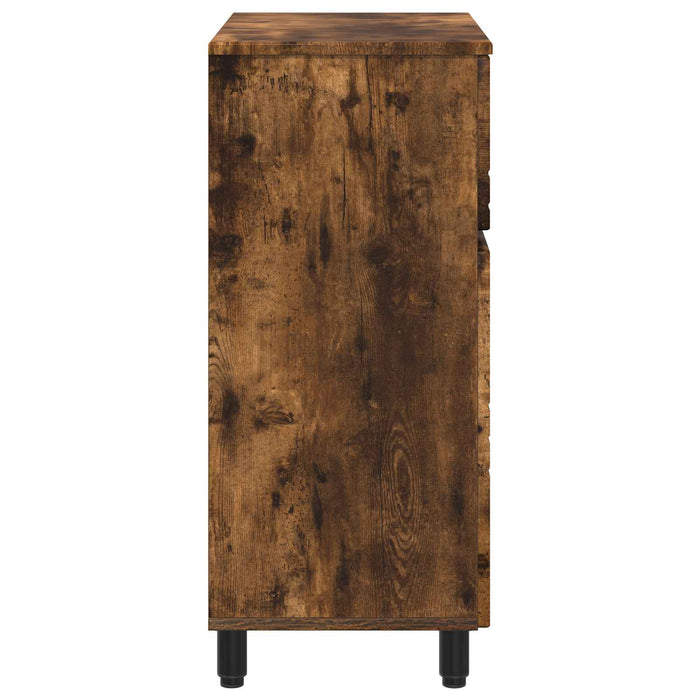 Unitate Vanity pentru Baie Stejar fumuriu 60 x 35 x 80 cm - WALTI WALTI